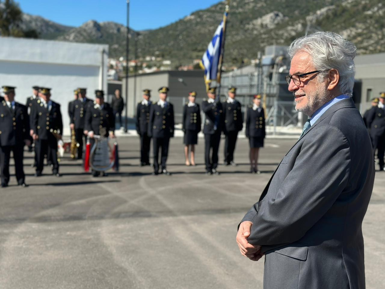 ο Υπουργός Κλιματικής Κρίσης και Πολιτικής Προστασίας Χρήστος Στυλιανίδης