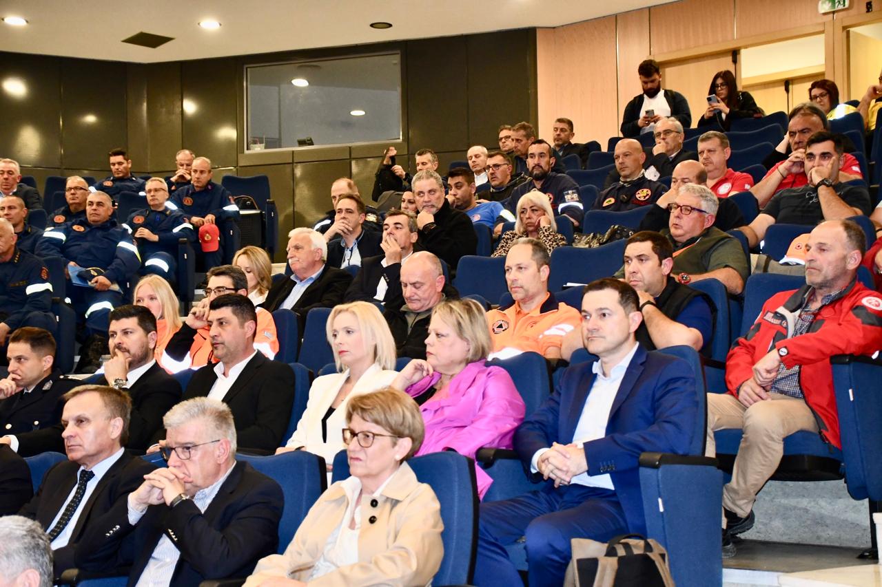 Ευρεία σύσκεψη υπό τον Υπουργό Κλιματικής Κρίσης και Πολιτικής Προστασίας, Γιάννη Κεφαλογιάννη για την προετοιμασία της αντιπυρικής περιόδου στην Περιφέρεια Κεντρικής Μακεδονίας