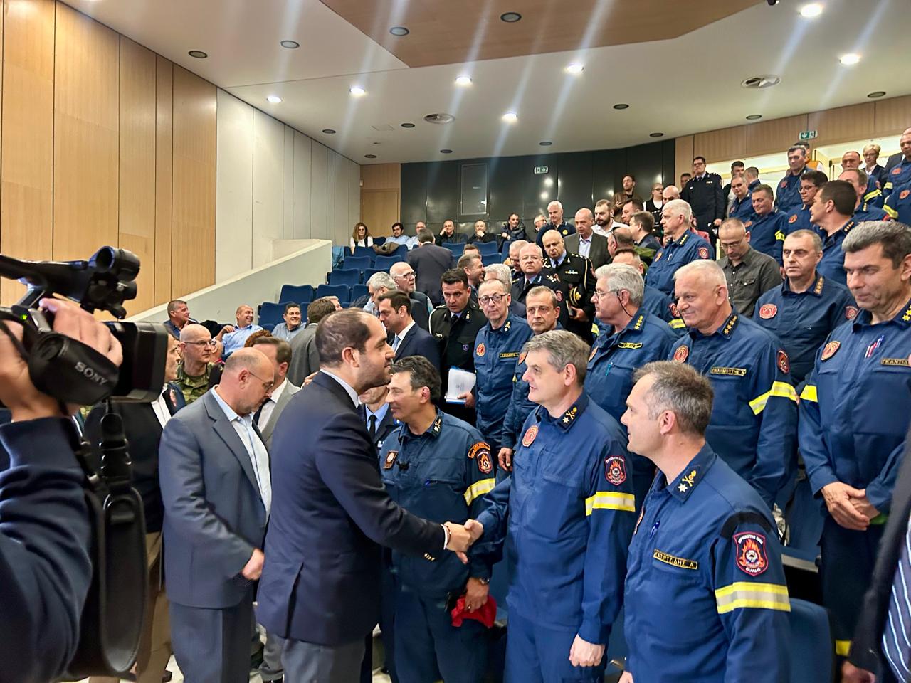 Ευρεία σύσκεψη υπό τον Υπουργό Κλιματικής Κρίσης και Πολιτικής Προστασίας, Γιάννη Κεφαλογιάννη για την προετοιμασία της αντιπυρικής περιόδου στην Περιφέρεια Κεντρικής Μακεδονίας