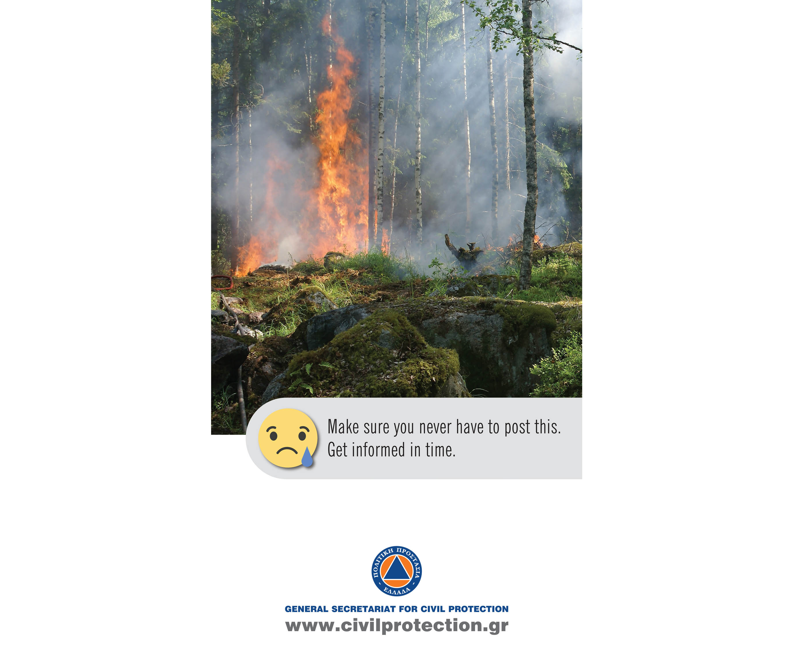 Forest fire protection - Get informed in time